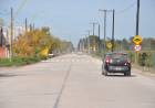 García Aresca habilitó el primer tramo de pavimentación de Av. De la Universidad