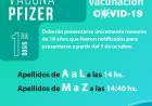 Nuevo operativo de vacunación covid-19, miércoles 6