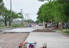 La pavimentación no se detiene y avanza en distintos frentes