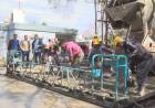 Avanza a buen ritmo la obra de pavimentación de barrio 9 de Septiembre