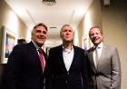 Bernarte se reunió con Schiaretti y Llaryora en la Fundación Mediterránea