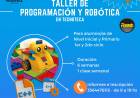 Taller gratuito de programación y robótica