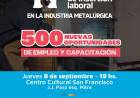 Presentación del Programa de Inserción Laboral en la Industria Metalúrgica