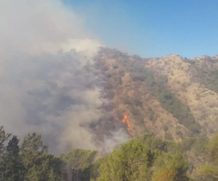 Incendios en Córdoba: bomberos trabajan sobre cuatro frentes activos