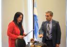 El Actual Presidente del Honorable Concejo Deliberante Gustavo Klein, asumió el cargo del Ejecutivo Municipal