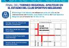 Torneo Regional Federal Amateur: Sportivo Belgrano será sede de una de las finales por el ascenso