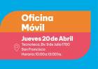 Llega la Oficina Móvil del Ministerio de Empleo y Formación Profesional a la ciudad