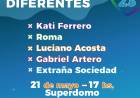 Segunda fecha del ciclo Domingos Diferentes 2023
