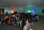La mesa barrial de barrio Parque realizó cine y merienda en vacaciones de invierno