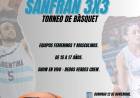 Primer torneo de básquet SANFRAN 3X3 en la ciudad