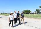 Bernarte habilitó la pavimentación de más calles en el noroeste de la ciudad