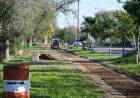 La Municipalidad dio comienzo a la construcción de un nuevo sendero peatonal en el Paseo del Ferrocarril