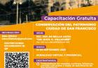 Ciclo de Capacitaciones en Conservación del Patrimonio Cultural en San Francisco: una apuesta por la identidad local