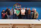 Bernarte se reunió con los miembros del Consejo Pastoral de San Francisco