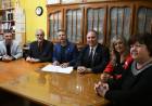 La municipalidad y el gobierno de la provincia firmaron un convenio para la construcción de 3 aulas en la IPET 50