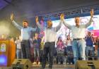 El gobernador brindó un fuerte respaldo a la candidatura de Juan Schiaretti