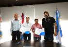 La Municipalidad firmó un convenio de comodato con el Club Atlético La Milka