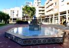 Se puso en marcha la fuente de la plazoleta Rincón Español