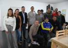 Bernarte recorrió el Taller Sentidos y destacó el proyecto de inclusión laboral