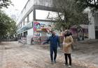 Comenzó la remodelación de Plaza Italia para completar el nuevo Centro Cívico