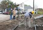 Bº Sarmiento: escuchando a los vecinos el municipio construye el sendero peatonal del FFCC Mitre