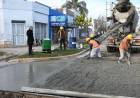 Avanza la etapa final del Plan Integral de Arreglo de Calles sobre Av. Libertador Norte