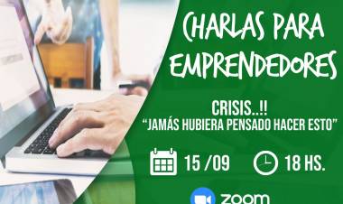 Nueva charla virtual a cargo del Cluster Emprendedor San Francisco