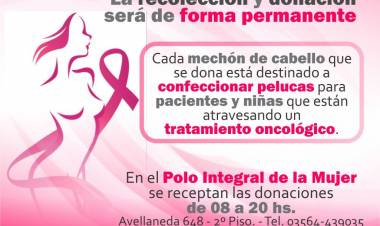 Extenderán la Campaña de Donación de Cabello hasta fin de año