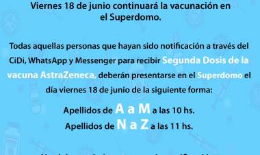Nuevo Mega Operativo de Vacunación COVID 19