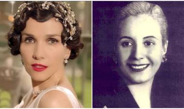 Natalia Oreiro es Santa Evita