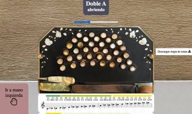 Crearon la "bandólica": un instrumento que facilita el estudio y el acceso al bandoneón