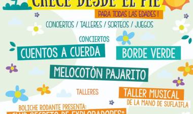 El Festival Crece desde el pie, dedicado a las infancias y organizado por el ECuNHi, se verá online