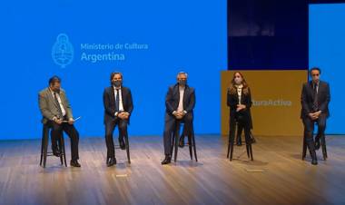 Fernández presentó medidas para ayudar al sector de la cultura