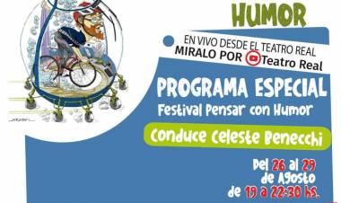 Festival Pensar con humor, grilla completa