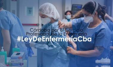 La Legislatura sancionó la ley que regula el ejercicio de la enfermería