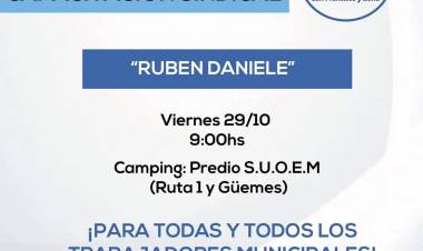 Jornada de capacitación sindical Rubén Daniele