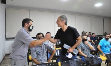 El intendente se reunió con el Centro de Electro Instaladores Regionales