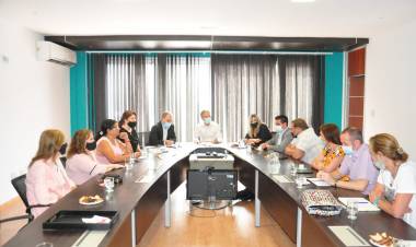 Bernarte participó de la reunión de la Mesa de Articulación Provincia-Municipio