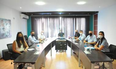 El Intendente se reunió con hoteleros de la ciudad