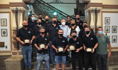 El Municipio agasajó a la empresa Surti Rally 