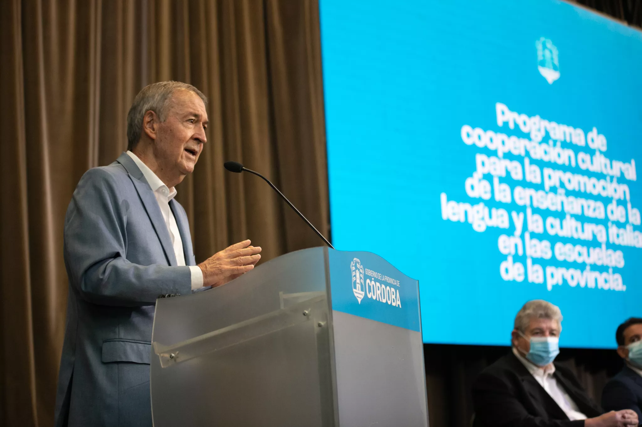 Córdoba e Italia firman acuerdo de cooperación para enseñanza de la lengua