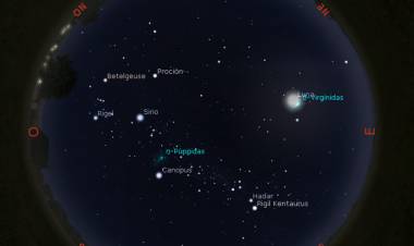 Observatorio Astronómico de la UTN: Guía para observar el mapa del cielo de abril