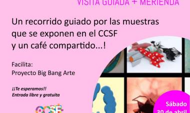 Visita guiada gratuita y merienda en el Centro Cultural San Francisco