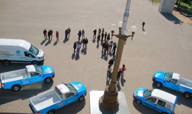El municipio adquirió cinco nuevos vehículos para distintas dependencias