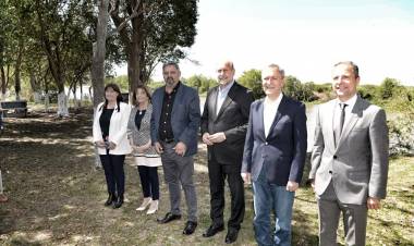 Bernarte participó de la presentación del acueducto Santa Fe – Córdoba