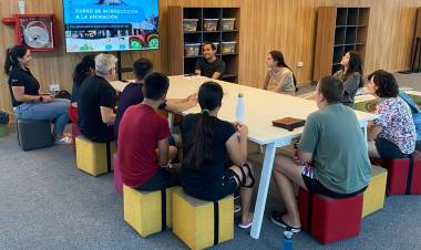 Comenzó el taller de Animación en Tecnoteca