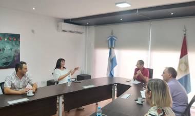Bernarte se reunió con empresa local para el desarrollo de un proyecto eco sustentable