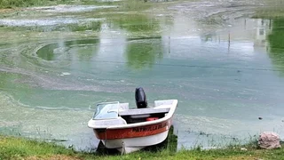 Un satélite mostró cómo se contaminó el lago San Roque