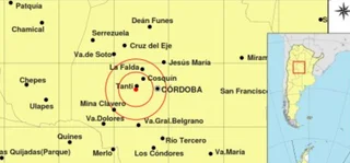 Temblor en Córdoba: se registró un breve sismo cerca de Tanti