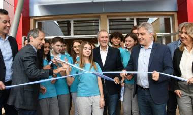 Schiaretti visitó la ciudad para la inauguración de importantes obras para San Francisco